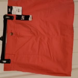 Lee coral skort